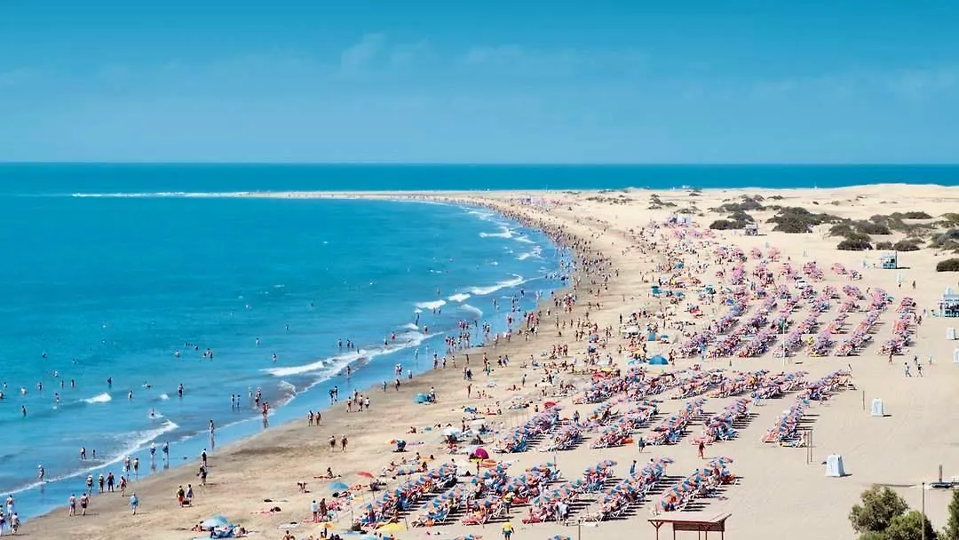 アパート ホテルApartamento Alegranza Playa Del Ingles マスパロマス